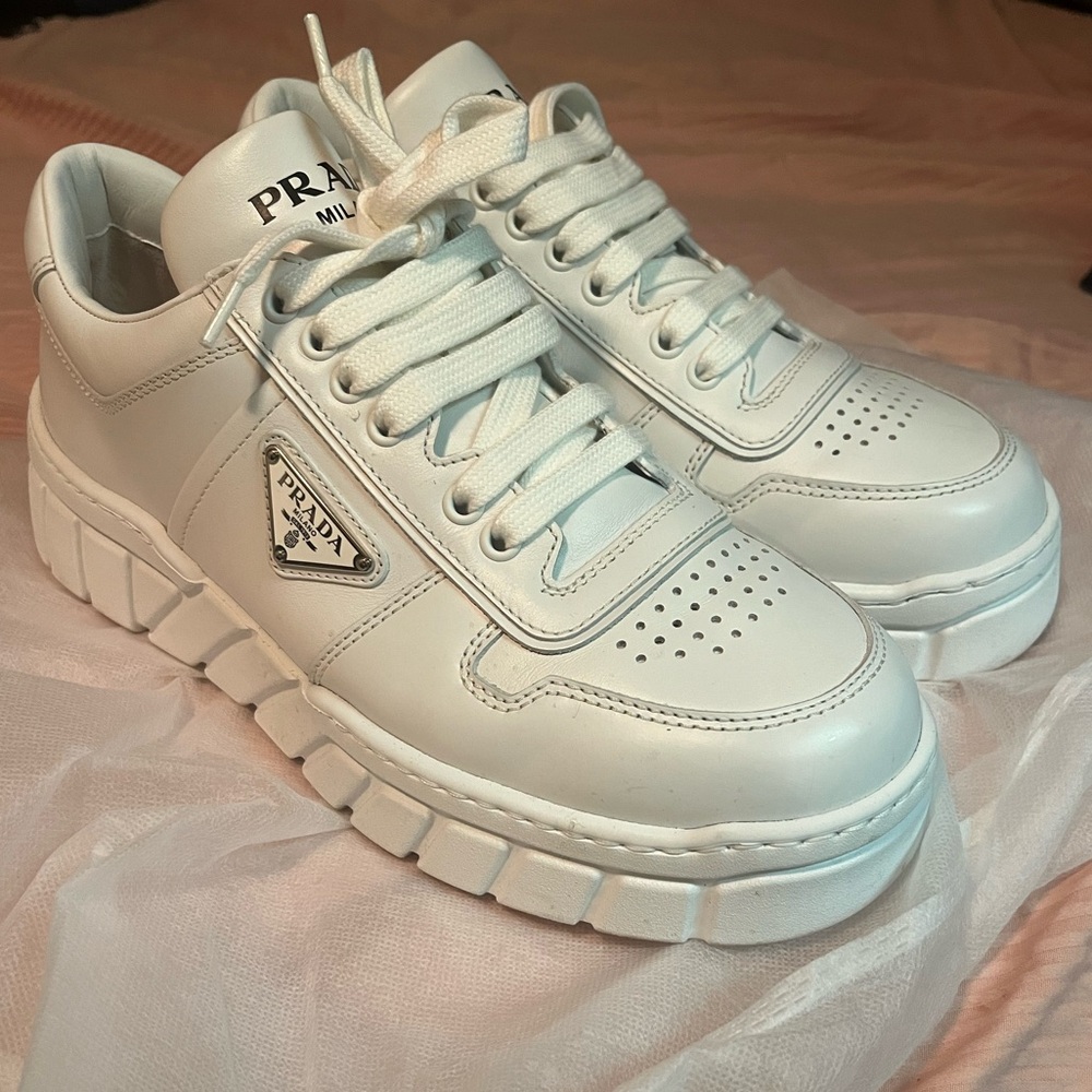 Prada Leather Sneaker